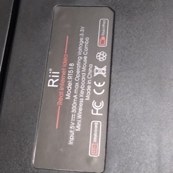 ⭐RII Multimedia Wireless Keyboard Real Internal Idea New - Picture 7 of 8